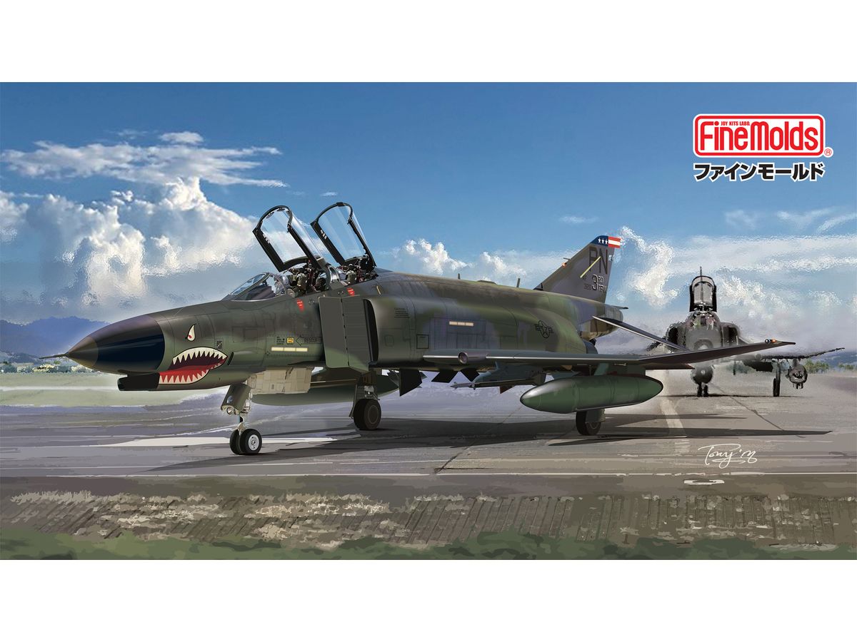 1/72 アメリカ空軍 F-4E 戦闘機 (後期型) クラーク エアベース