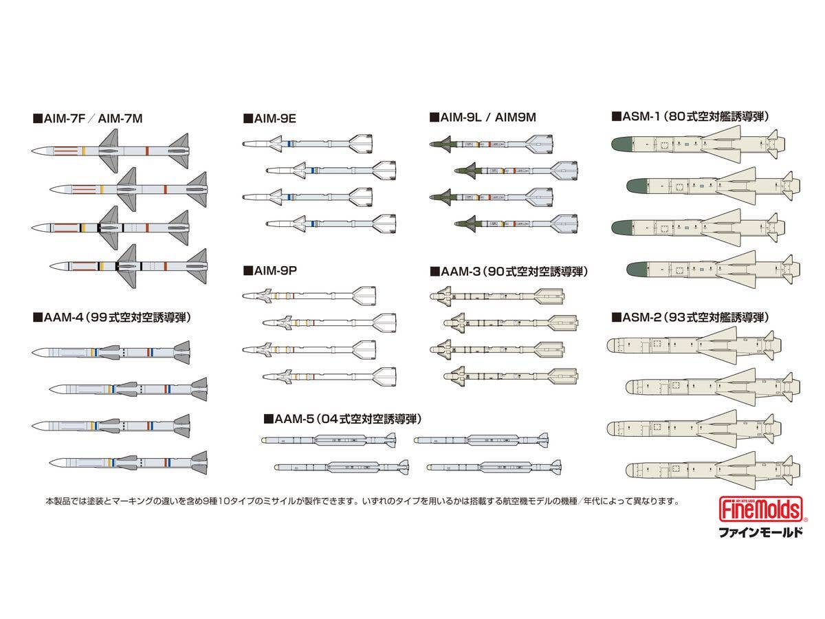 1/72 航空自衛隊ミサイルセット