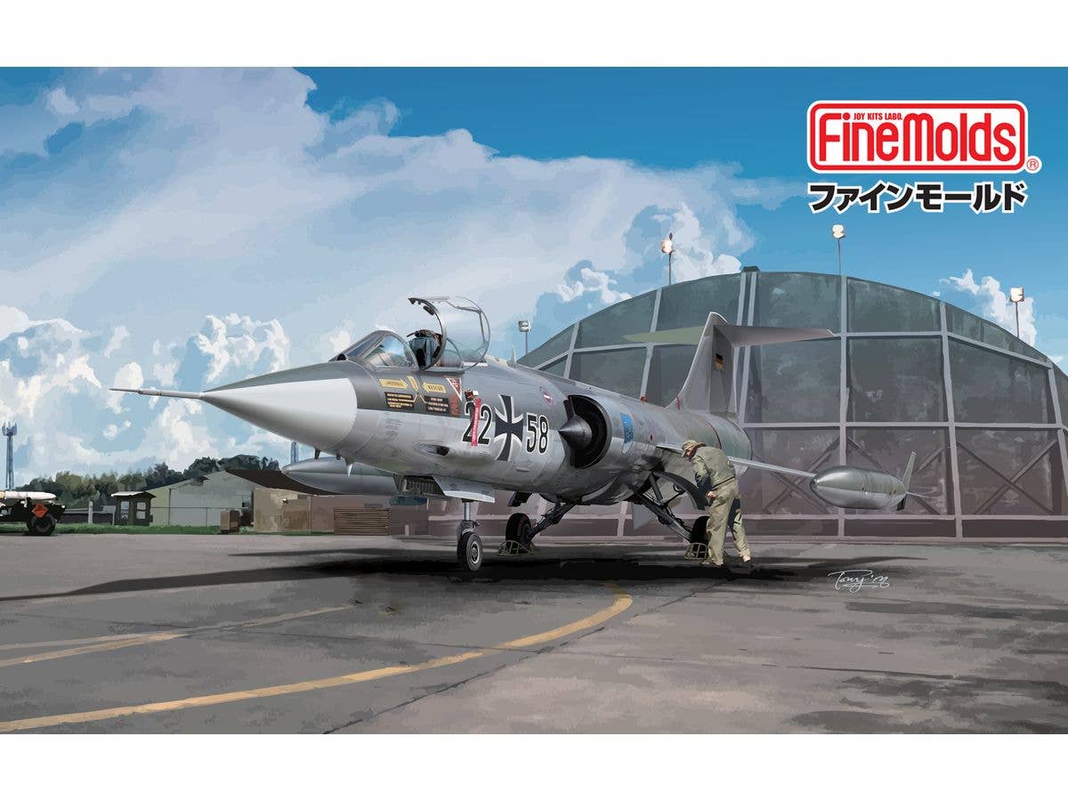 1/72 ドイツ空軍 F-104G 戦闘機