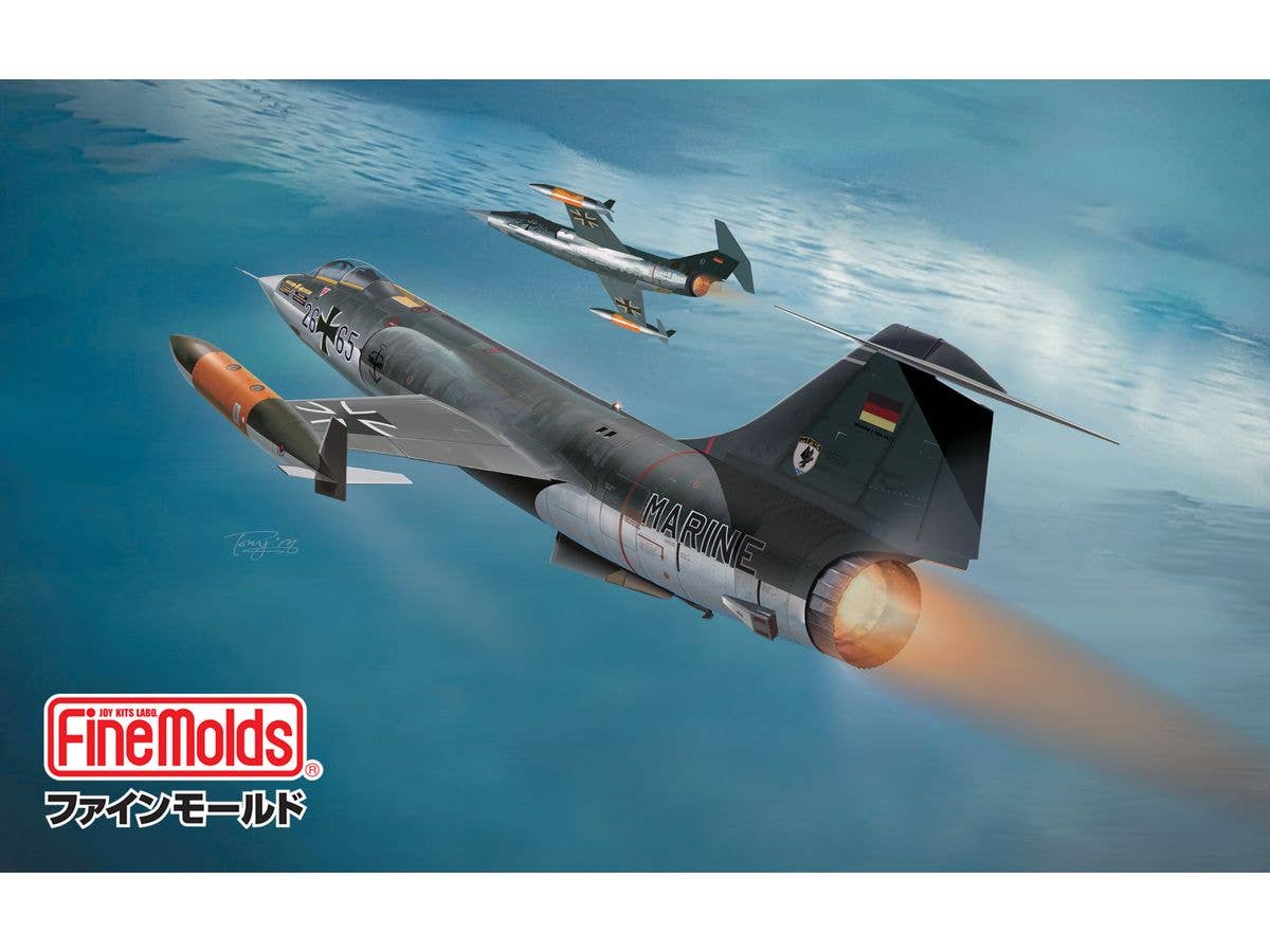 1/72 ドイツ海軍 F-104G 戦闘機 マリーネフリーガー
