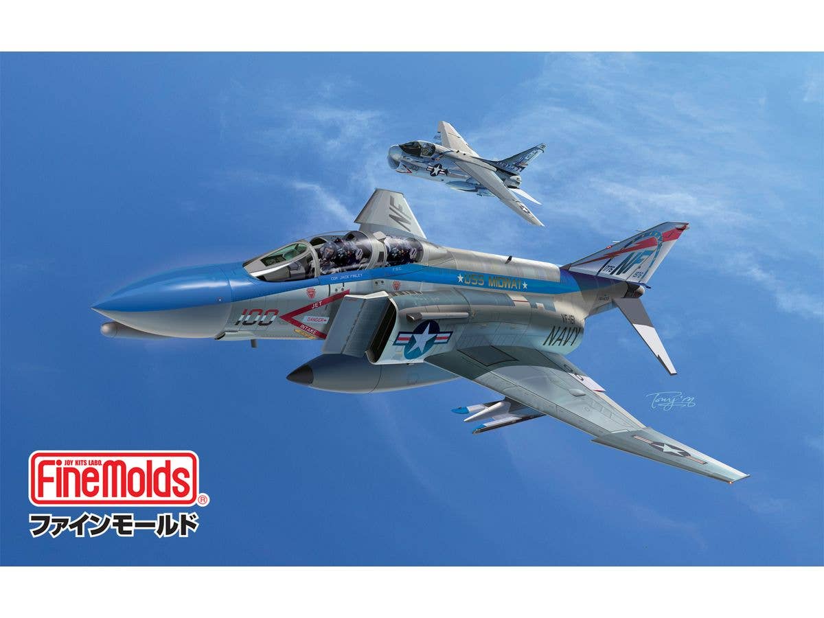1/72 アメリカ海軍 F-4N 戦闘機 VF-161 バイセンテニアル NF100