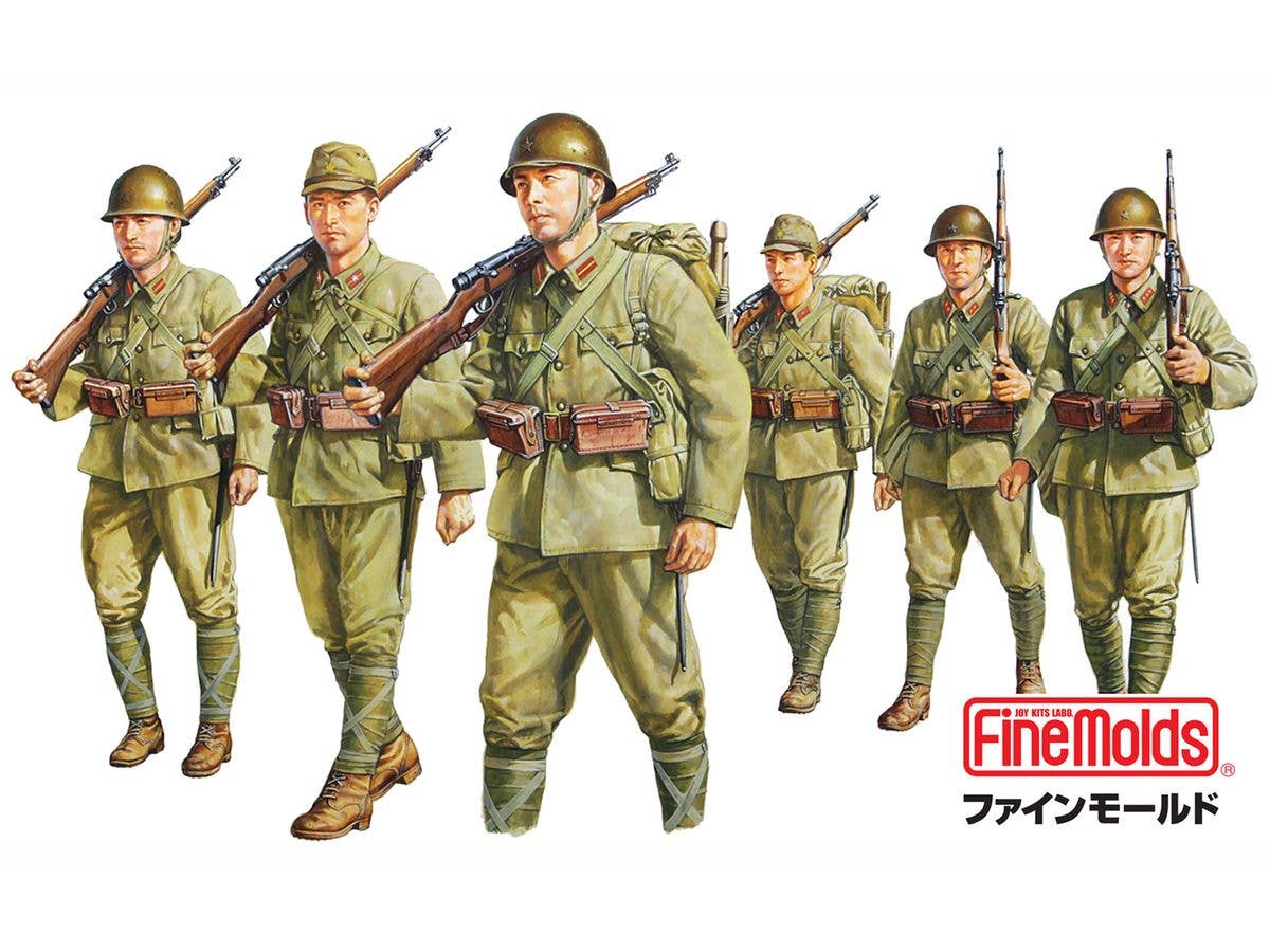 1/35 帝国陸軍歩兵 行軍セット