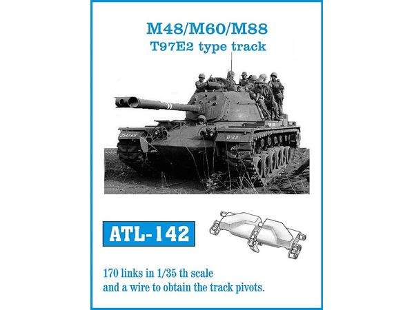 1/35 M48/M60/M88 T97E2型履帯