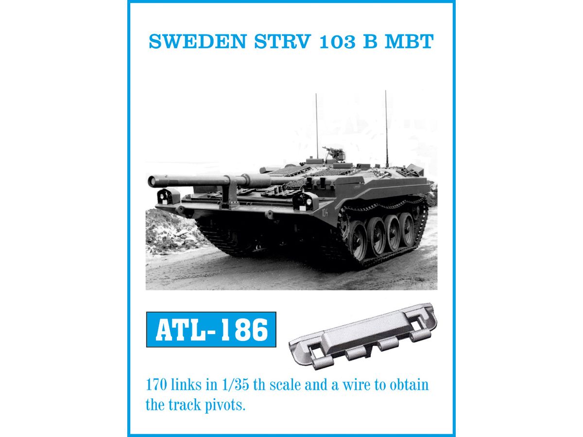 1/35 現用 スウェーデン Strv.103B主力戦車用履帯