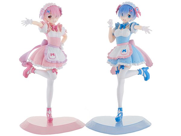 TENITOL 夢かわメイドレム&ラム 特典付きセット (Re:ゼロから始める異世界生活)