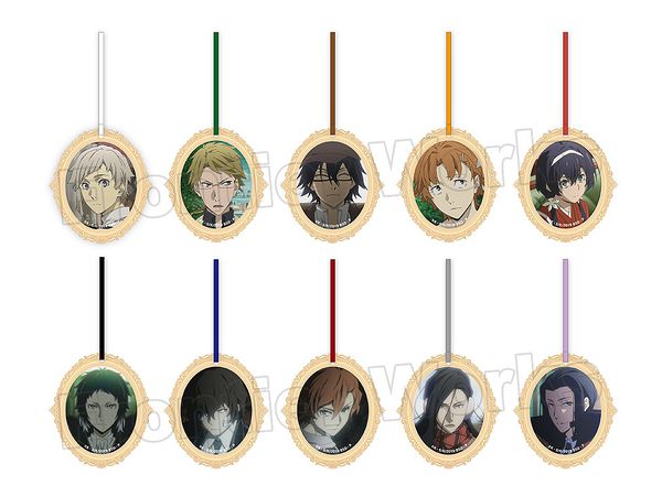 文豪ストレイドッグス トレーディングメタルブックマーカー 1Box 10pcs