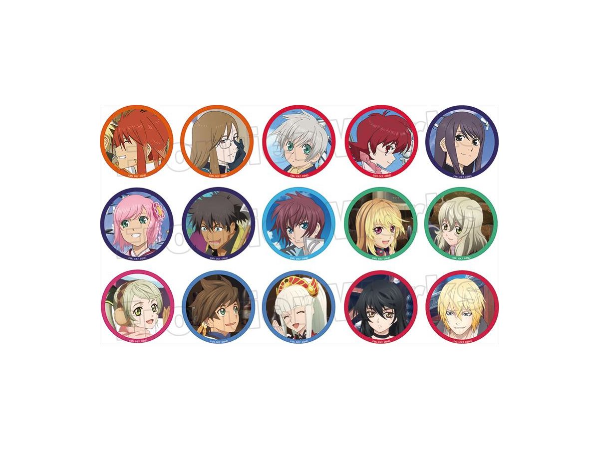 テイルズ オブシリーズ トレーディング缶バッジ Vol.1 1Box 15pcs