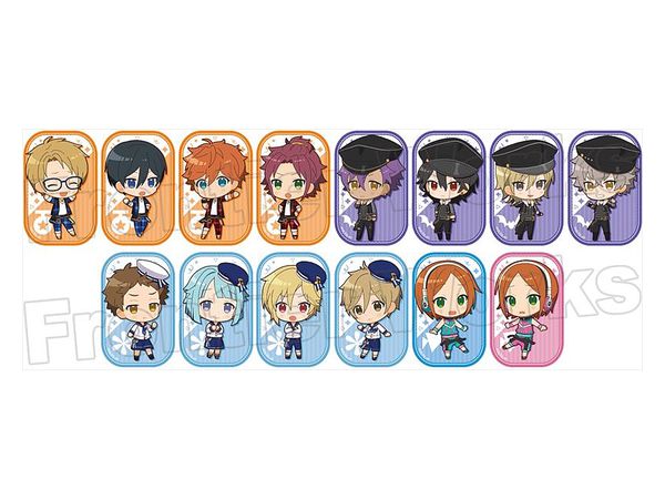 TVアニメ あんさんぶるスターズ! ミニキャラバッジコレクション 第4弾 A 1Box 14pcs