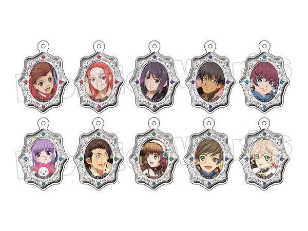 テイルズ オブシリーズ トレーディングアクリルキーホルダー Vol.3 1Box 10pcs