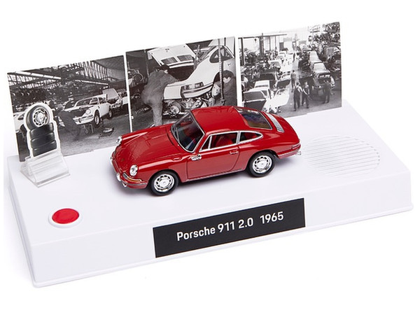 1/43 ポルシェ アドベントカレンダー 1965年式ポルシェ911 ダイキャストボディミニカーモデル 組立式