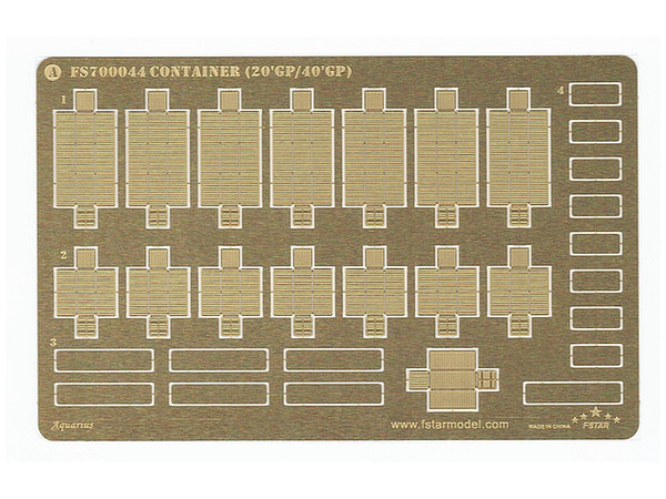 1/700 コンテナー (20フィート汎用タイプ、40フィート汎用タイプ)