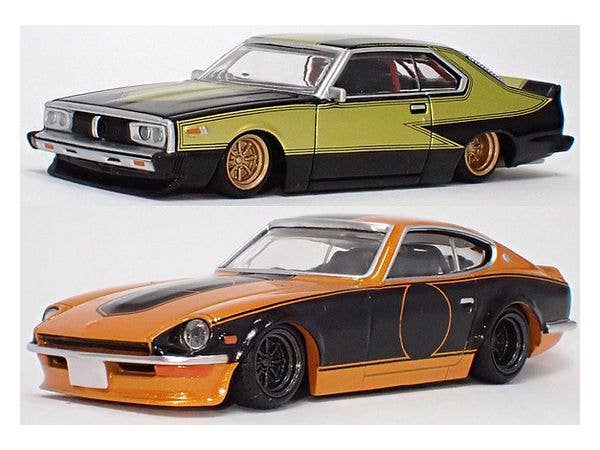 グラチャン14弾 BoostGear 特注 ジャパン2DrSP(4) & S30フェアレディZ SP(5) 2台セット