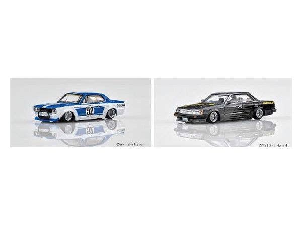 グラチャン12弾 KENBOX & BoostGear 特注 LBワークスハコスカ2DrSP(4) & 71マークIISP(4) 2台セット