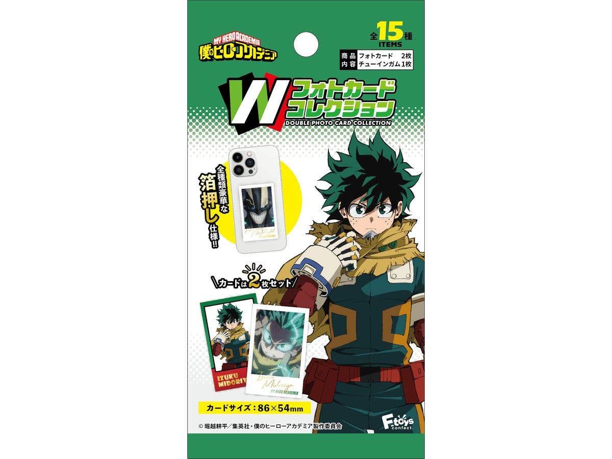 僕のヒーローアカデミア Wフォトカードコレクション 1Box 15pcs