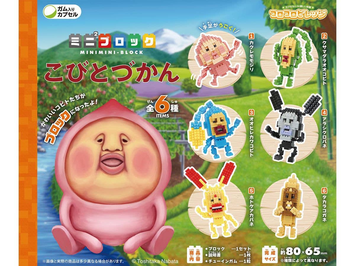 CV こびとづかん ミニミニブロック 1Box 12pcs