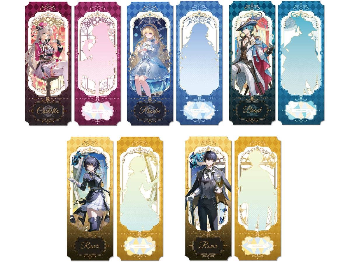 鳴潮 ベルベットフラックスシリーズ トレーディングチケット 1Box 5pcs