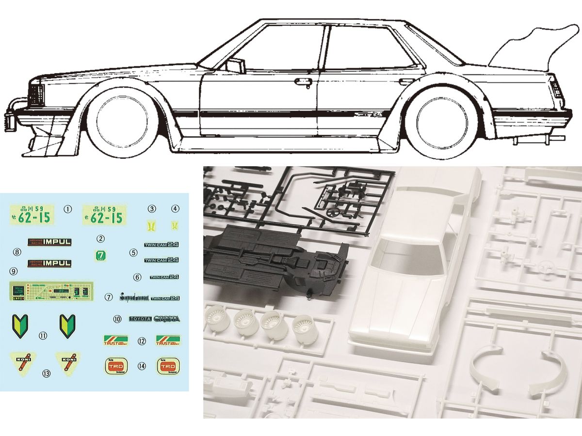 1/24 クレスタGX61