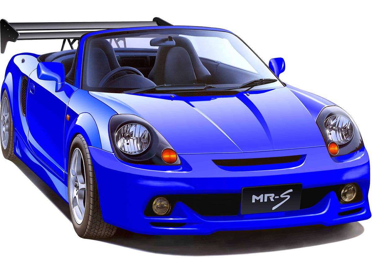 1/24 トヨタMR-S(GT・Wウィング付き)