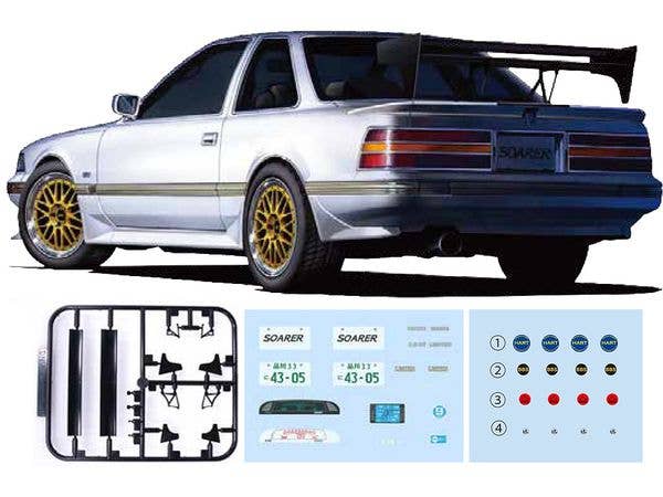 1/24 トヨタ ソアラ3.0GT(GT・Wウィング付き)
