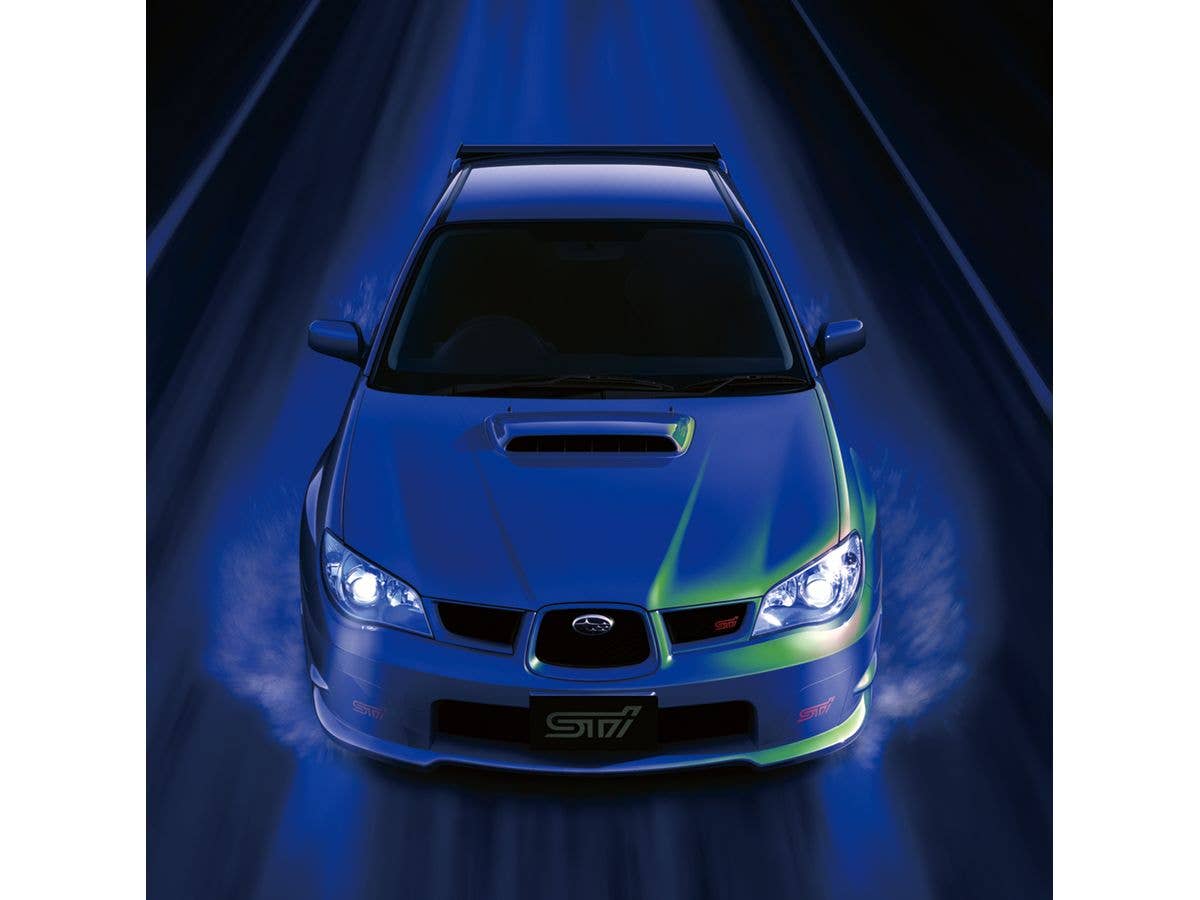 1/24 スバル インプレッサ WRX STI(GT・Wウィング付き)