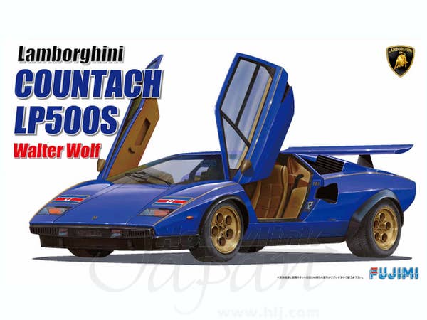 1/24 カウンタック LP500S ウォルターウルフ