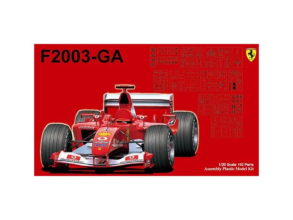 1/20 フェラーリF2003-GA (日本/イタリア/モナコ/スペインGP)