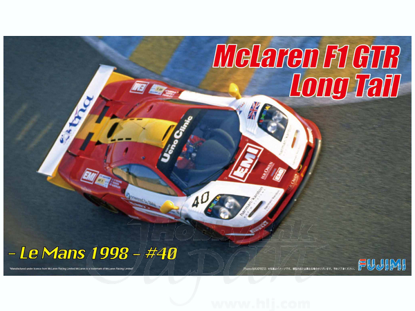 1/24 マクラーレン F1 GTR ロングテール ル・マン 1998 #40