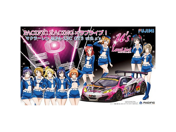 1/24 PACIFIC RACINGxラブライブ マクラーレン MP4-12C GT3 with ミューズ
