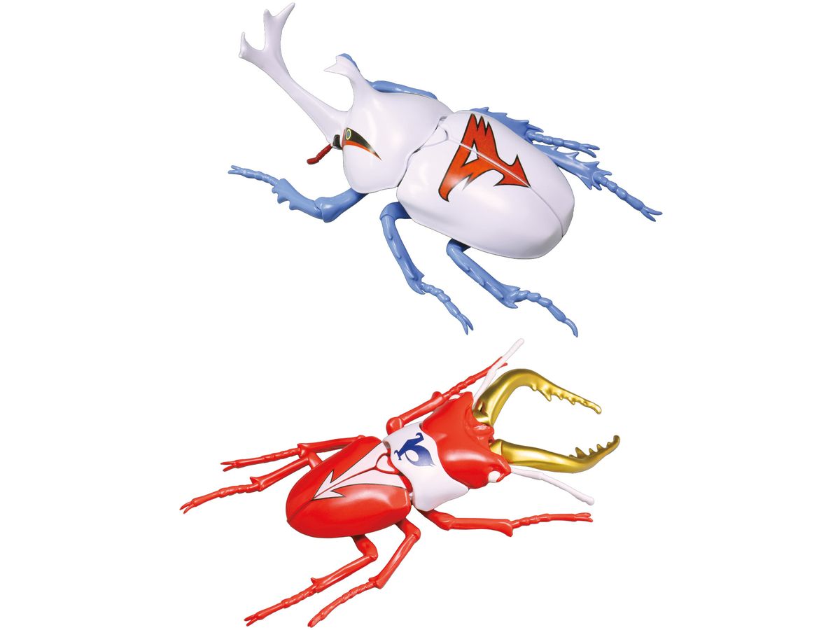 タツノコヒーロー編 カブトムシ ガッチャマン仕様 / クワガタムシ ポリマー仕様