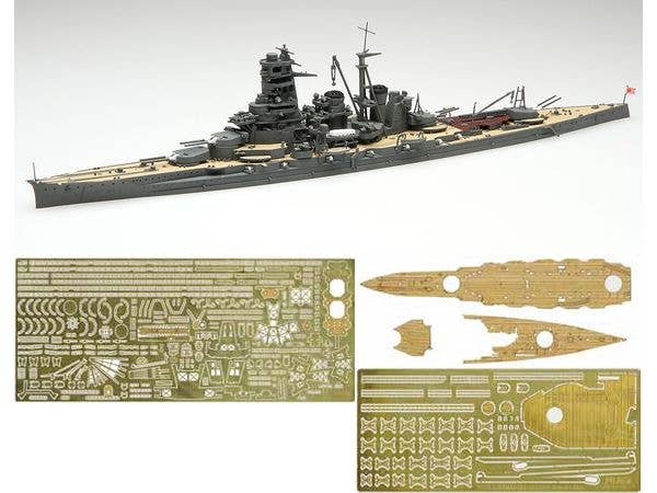1/700 日本海軍戦艦 霧島 開戦時 特別仕様(エッチングパーツ・木甲板シール付き)