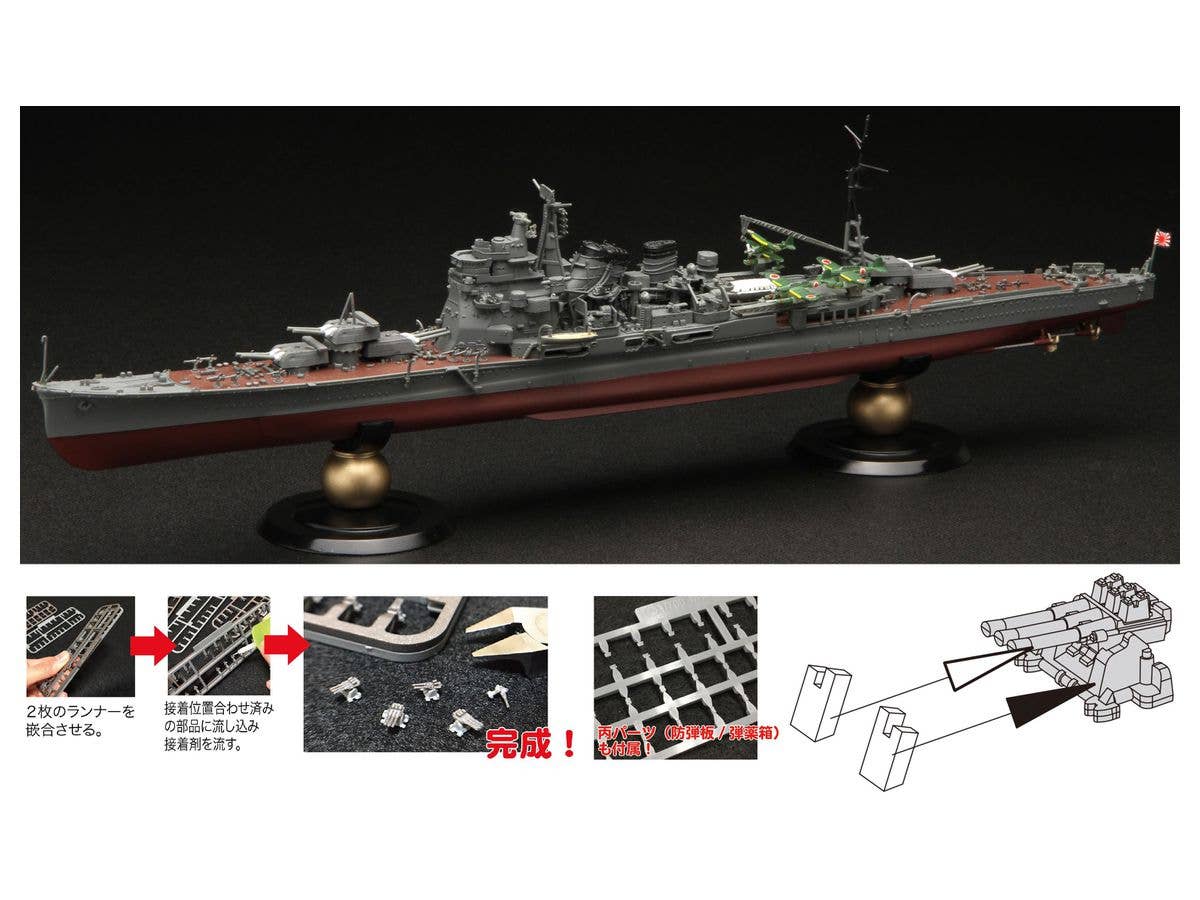 1/700 ソ連超弩級戦艦ソビエツキー・ソユーズ・Eパーツ付・1938