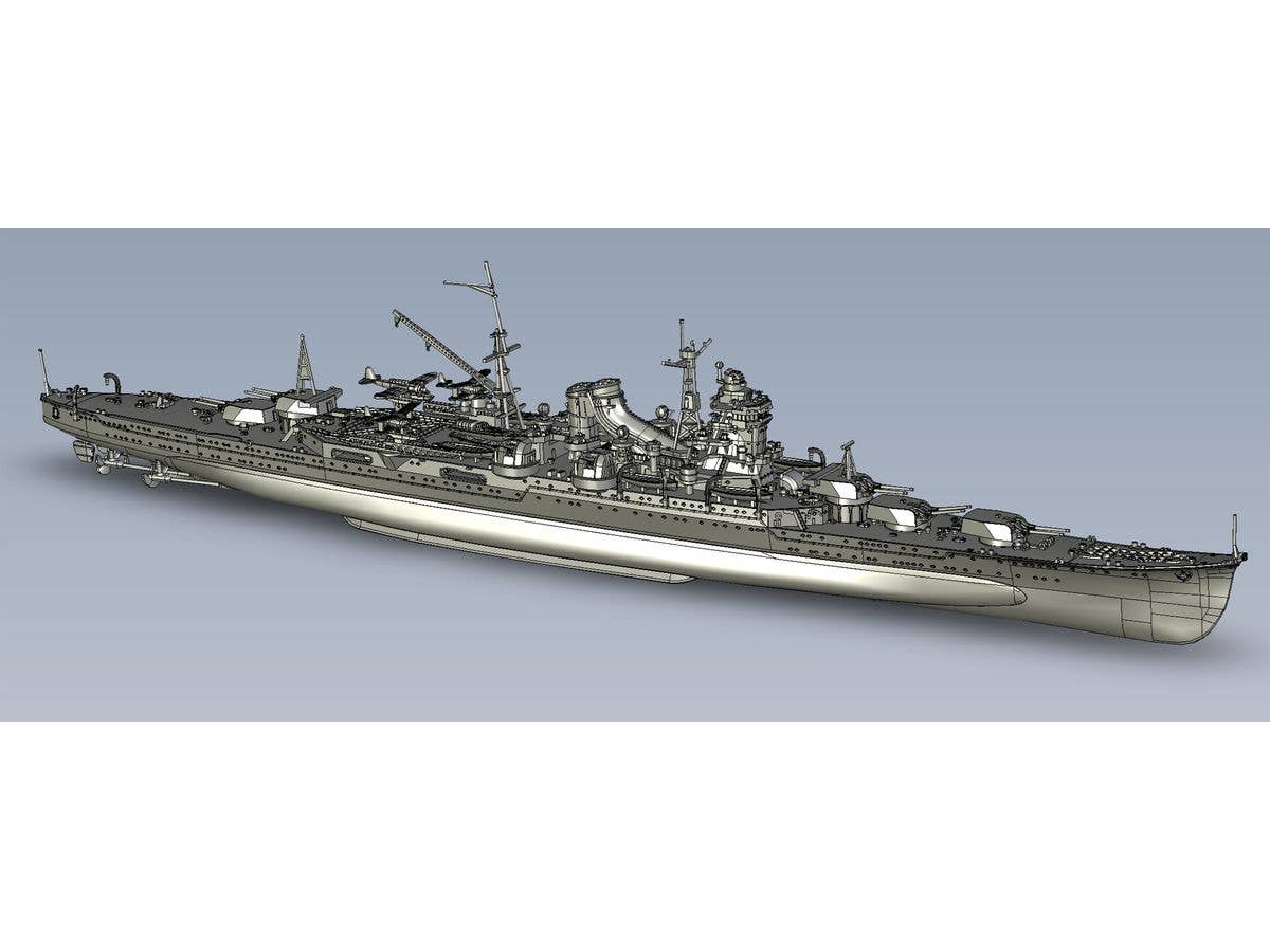 1/700 日本海軍重巡洋艦 最上(昭和17年)