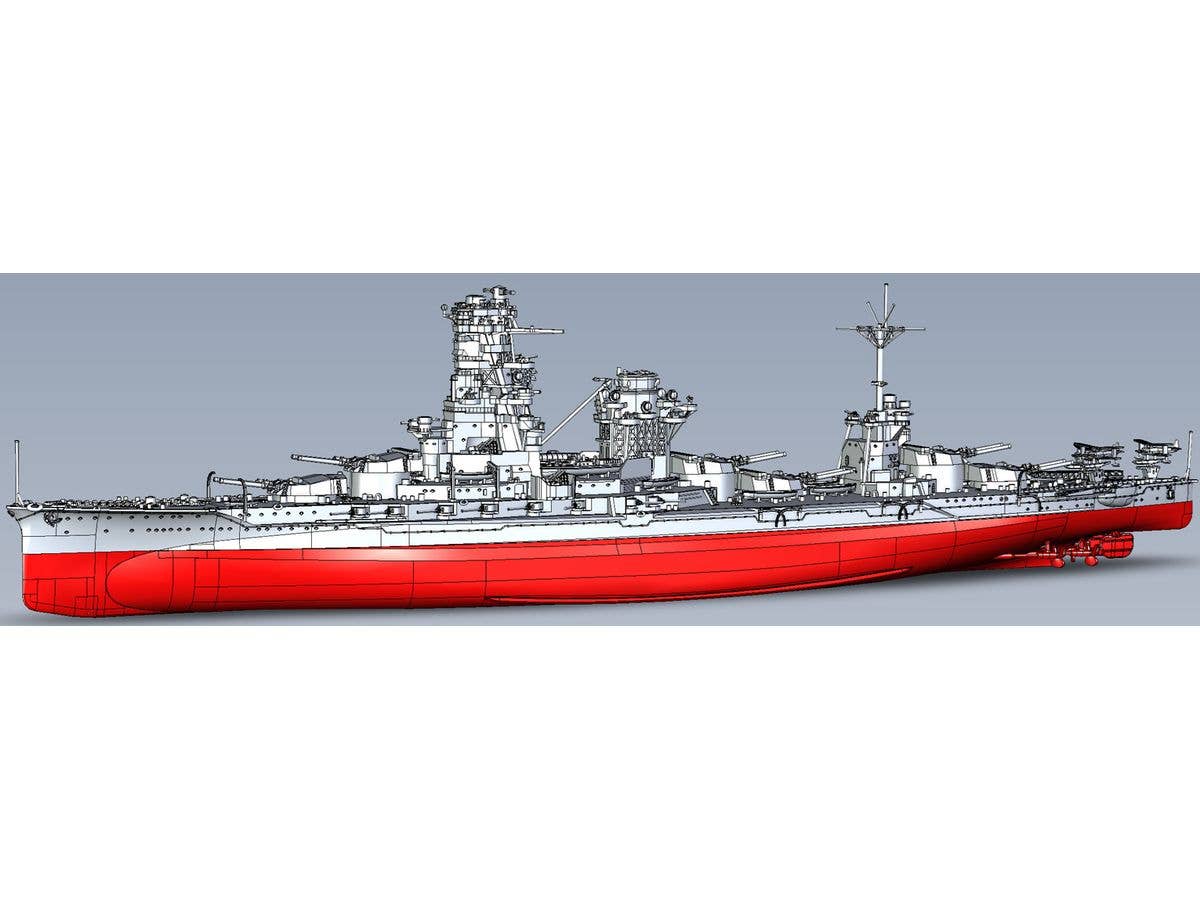 1/700 日本海軍戦艦 伊勢