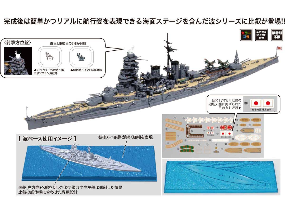 1/700 日本海軍戦艦 比叡