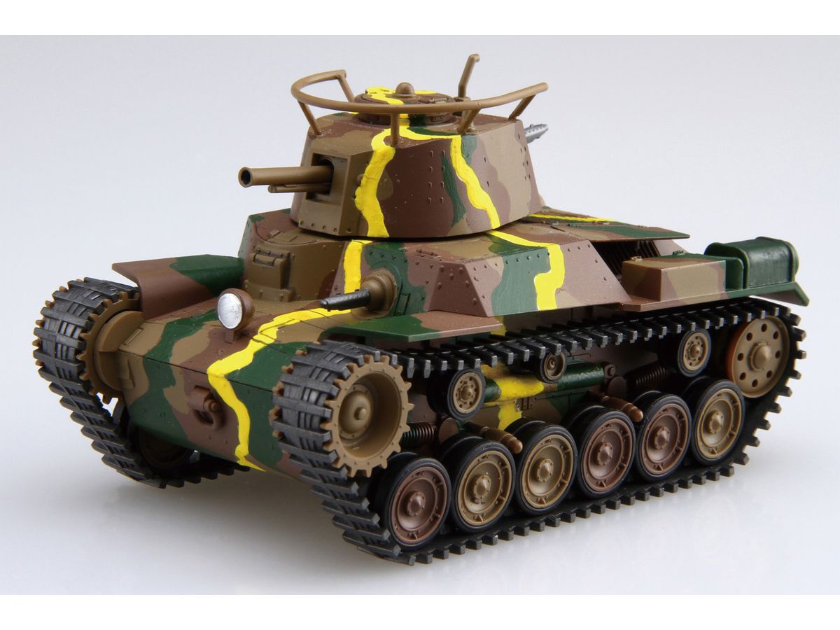 九七式中戦車 チハ 57mm砲塔・前期車台