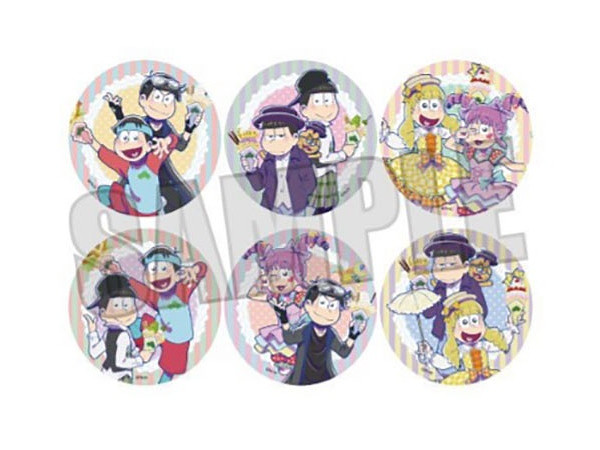 おそ松さん Cawaii松 トレーディング缶バッジvol.3 1Box 6pcs