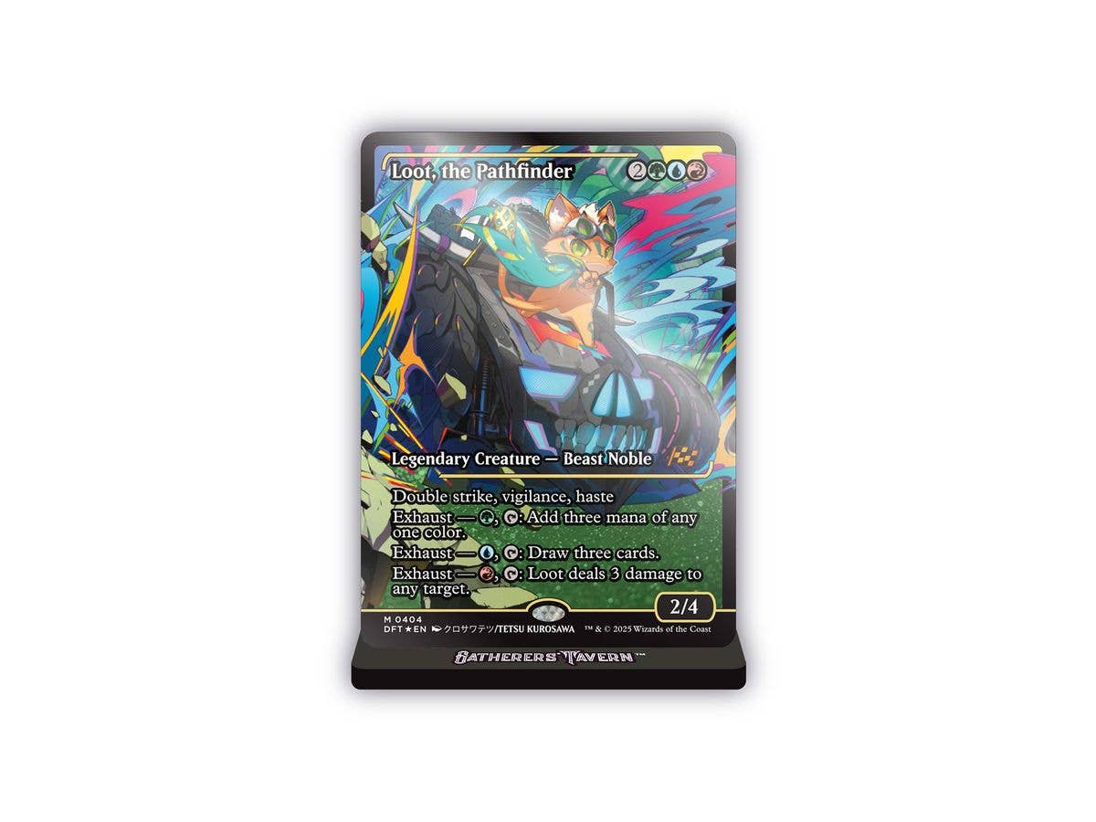 DFT開拓者、おたから アクリルブロックスタンド