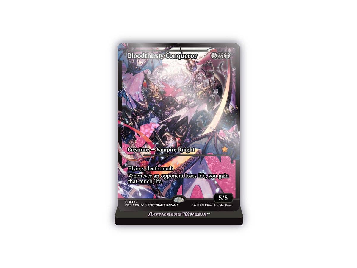 FDN血に飢えた征服者 アクリルブロックスタンド