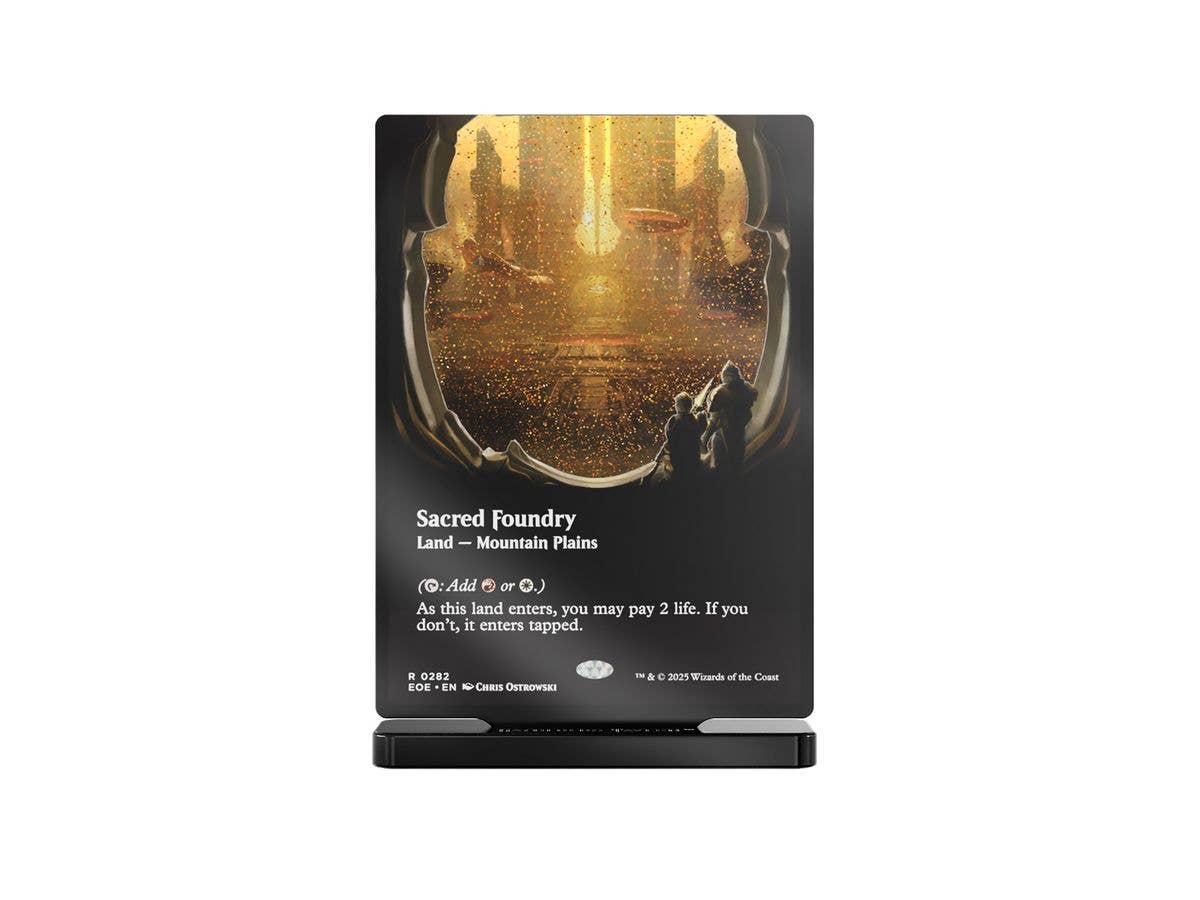 EOE聖なる鋳造所 アクリルブロックスタンド