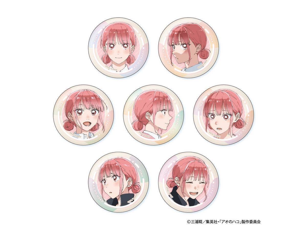 アオのハコ: 雛 顔コレ缶バッジ 1Box 7pcs