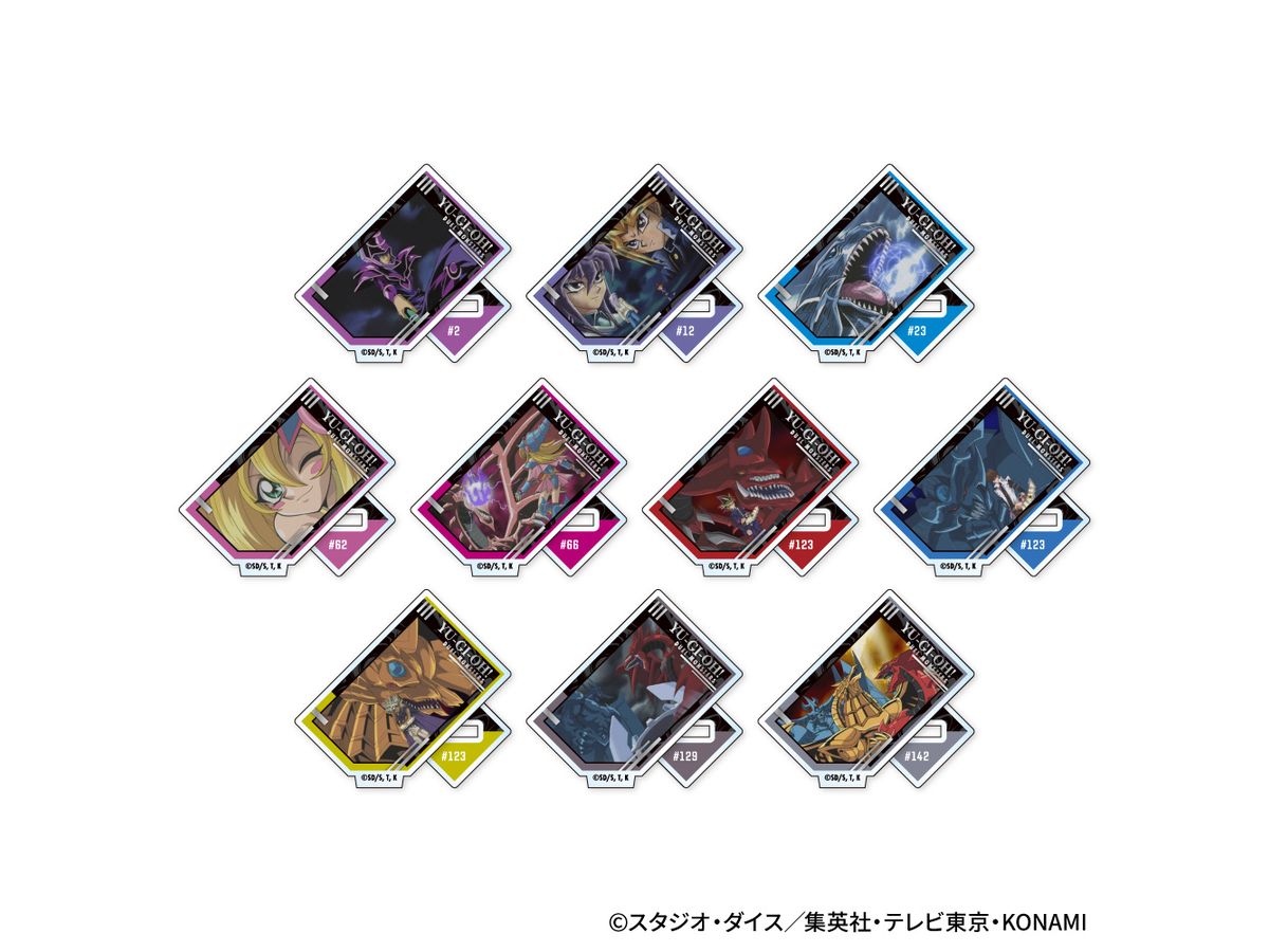 遊戯王デュエルモンスターズ: ミニアクリルスタンド 1Box 10pcs