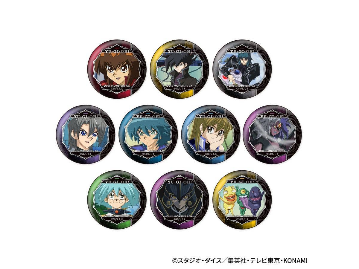 遊戯王デュエルモンスターズGX: 缶バッジコレクション 1Box 10pcs