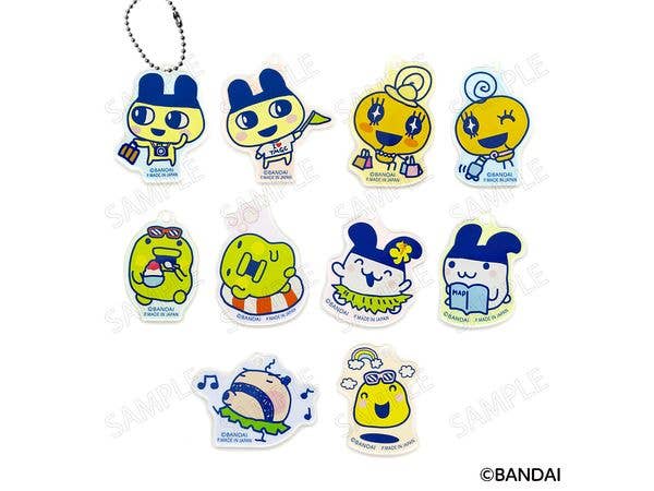 たまごっち: エンジョイ! トラベル アクリルキーホルダー 1Box 10pcs