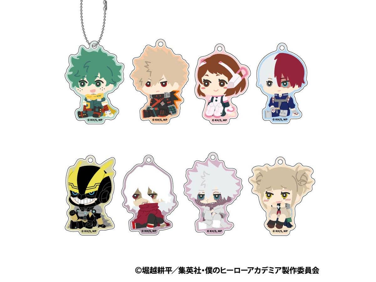 僕のヒーローアカデミア: もふもふ アクリルキーホルダー Vol.2 1Box 8pcs
