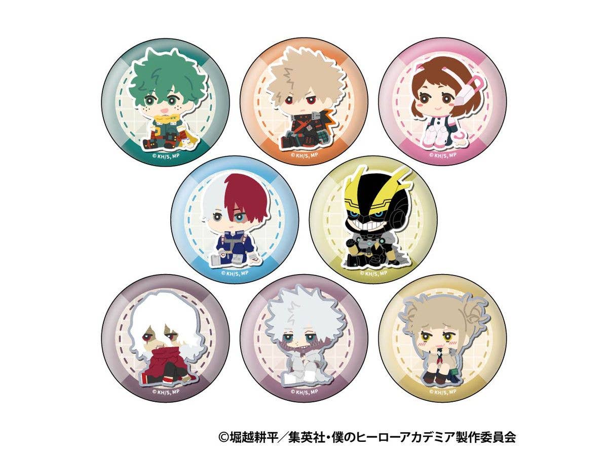 僕のヒーローアカデミア: もふもふ 缶バッジコレクション Vol.2 1Box 8pcs