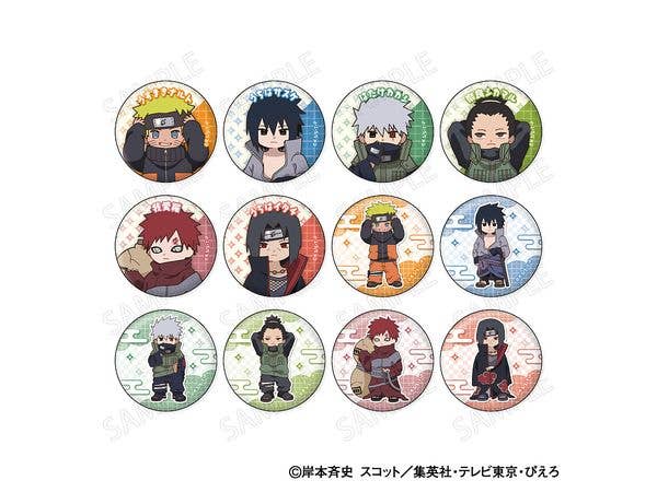TVアニメ NARUTO-ナルト- 疾風伝: 缶バッジコレクション 小さくなっちゃった デフォルメ Ver. 1Box 12pcs