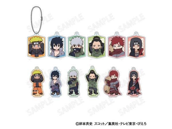 TVアニメ NARUTO-ナルト- 疾風伝: アクリルキーホルダー 小さくなっちゃった デフォルメ Ver. 1Box 12pcs