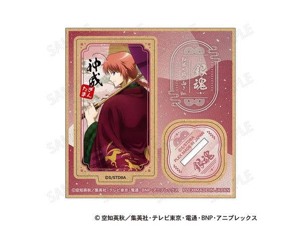 銀魂: 木製ミニスタンド 和装 x 振り向き Ver. F:神威