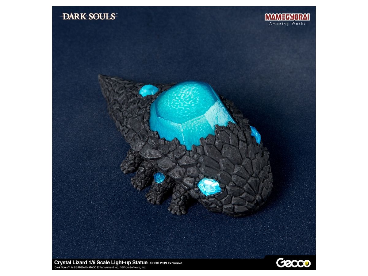 1/6 SDCC2019 DARK SOULS ダークソウル: 石守 結晶トカゲ ライトアップスタチュー