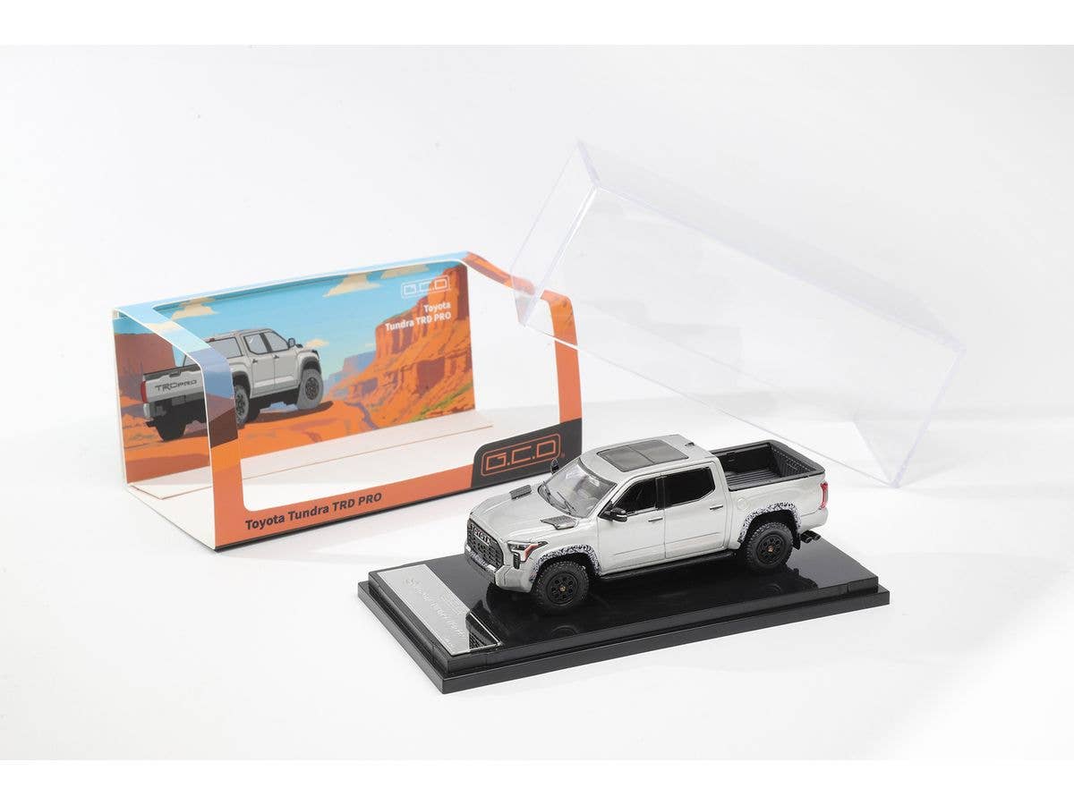 1/64 Toyota Tundra TRD PRO - (LHD) -シルバー
